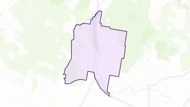Barjarg Area Boundary Map