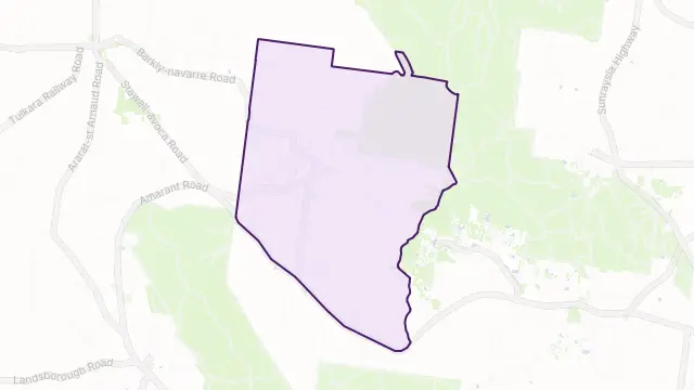 Barkly Area Boundary Map