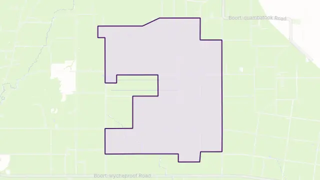 Barraport West Area Boundary Map
