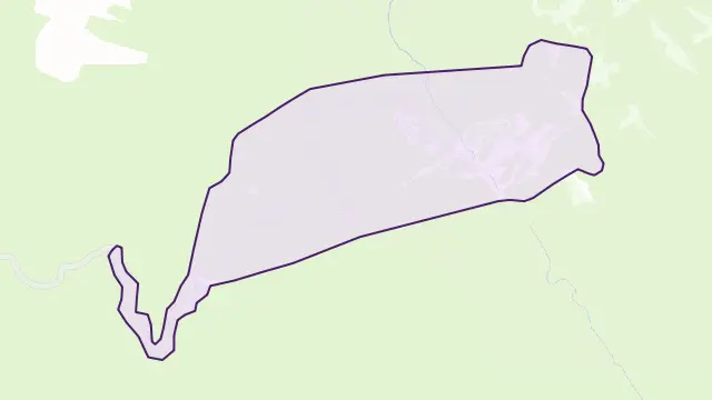 Baw Baw Village Area Boundary Map