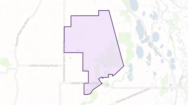 Beauchamp Area Boundary Map