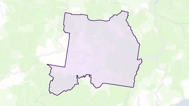Beech Forest Area Boundary Map