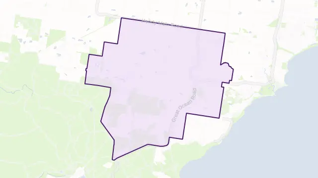 Bellbrae Area Boundary Map