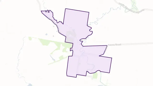 Bennison Area Boundary Map