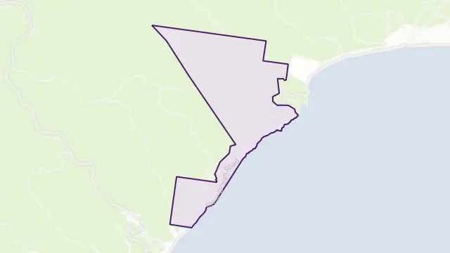 Big Hill Area Boundary Map