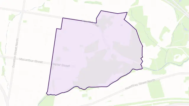Black Hill Area Boundary Map