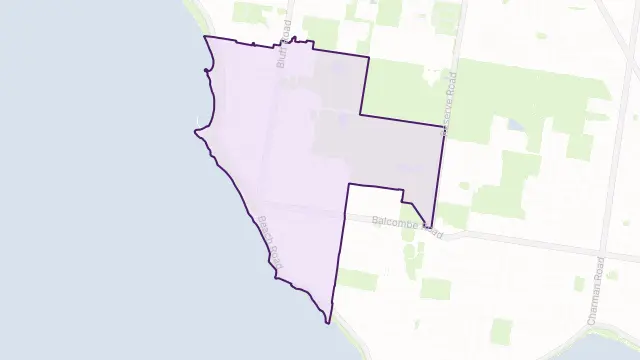 Black Rock Area Boundary Map