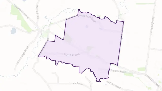 Bochara Area Boundary Map