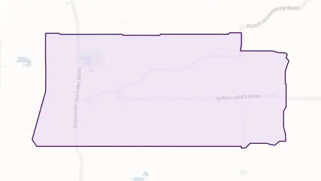 Bolton Area Boundary Map