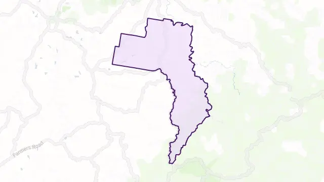 Boolarra South Area Boundary Map