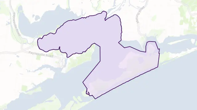 Boole Poole Area Boundary Map