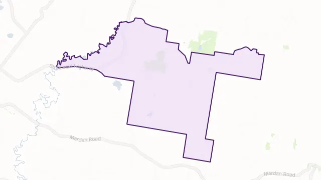 Boorool Area Boundary Map