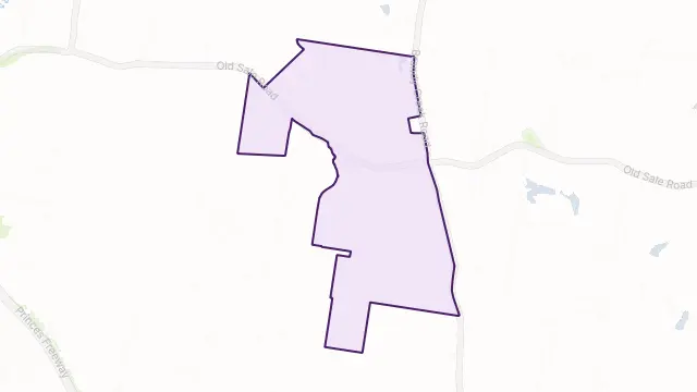 Brandy Creek Area Boundary Map