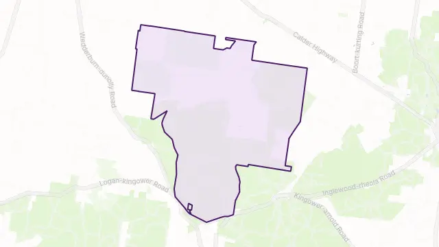 Brenanah Area Boundary Map