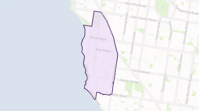 Brighton Area Boundary Map