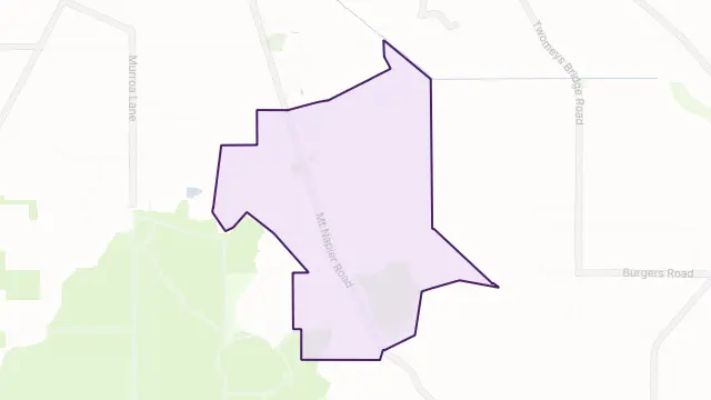 Buckley Swamp Area Boundary Map