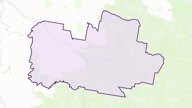 Budgeree Area Boundary Map