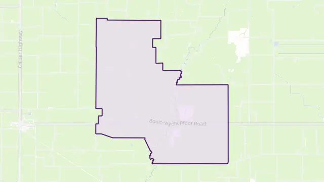 Bunguluke Area Boundary Map