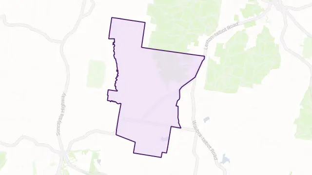 Burnbank Area Boundary Map