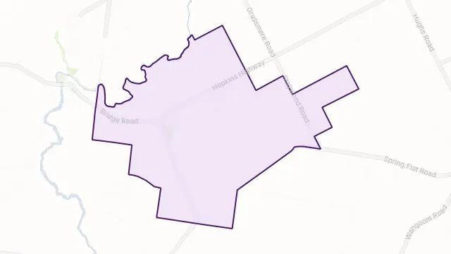 Bushfield Area Boundary Map