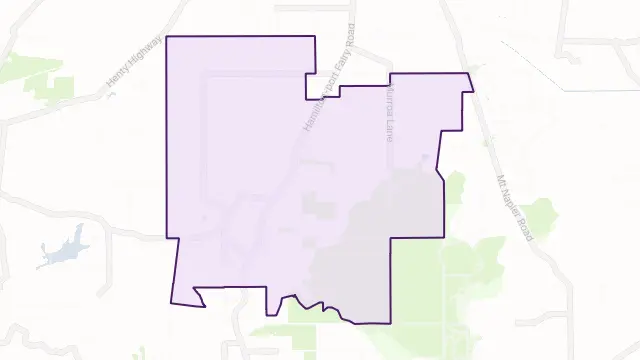 Byaduk North Area Boundary Map