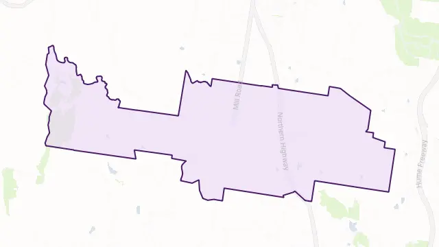 Bylands Area Boundary Map