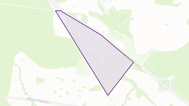 Calder Park Area Boundary Map