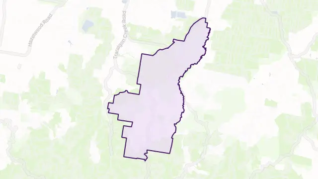 Callignee Area Boundary Map
