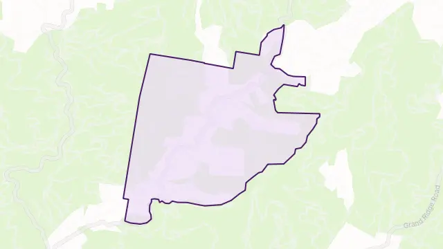 Callignee South Area Boundary Map