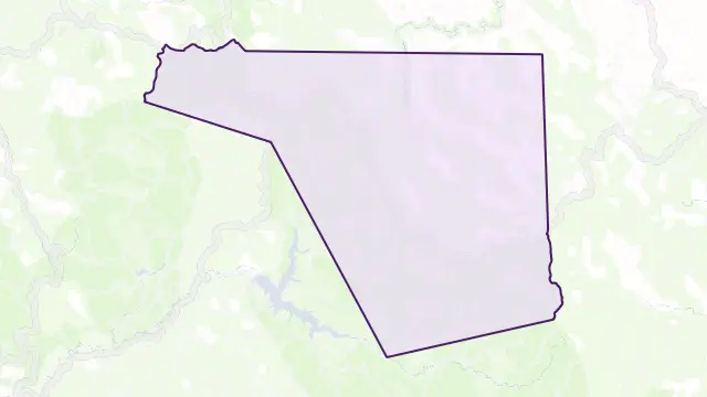 Cambarville Area Boundary Map