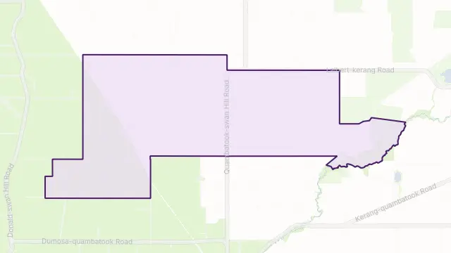 Cannie Area Boundary Map