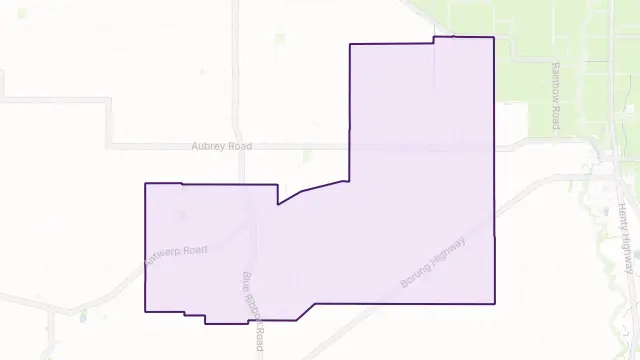 Cannum Area Boundary Map