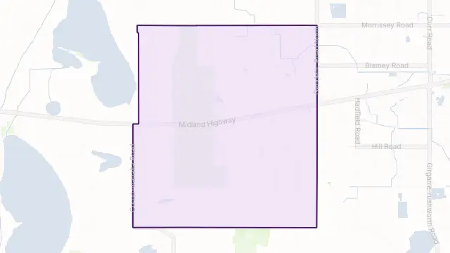 Carag Carag Area Boundary Map