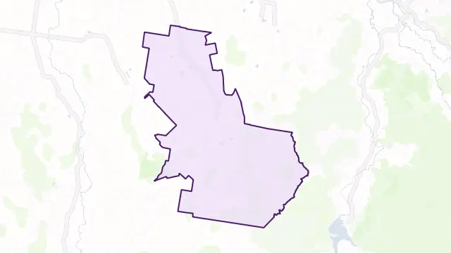 Carboor Area Boundary Map