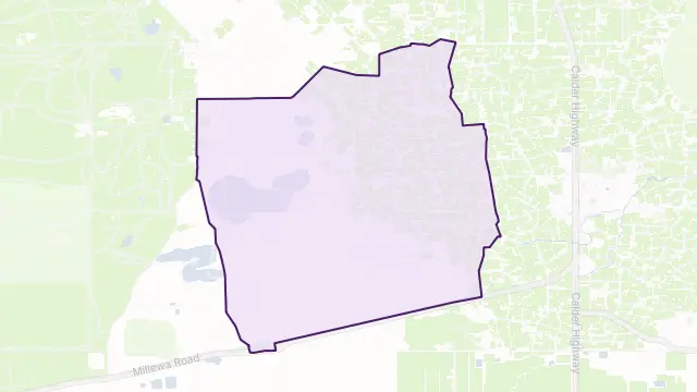 Cardross Area Boundary Map
