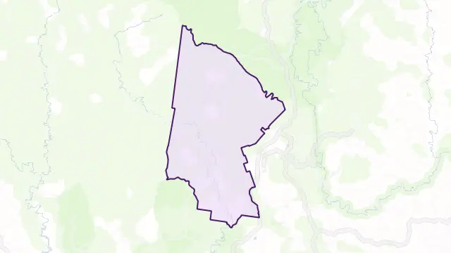 Caringal Area Boundary Map