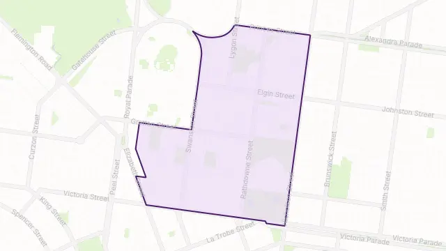 Carlton Area Boundary Map