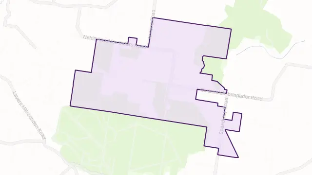 Carpendeit Area Boundary Map