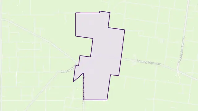 Carron Area Boundary Map