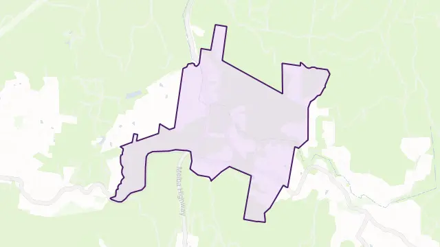 Castella Area Boundary Map