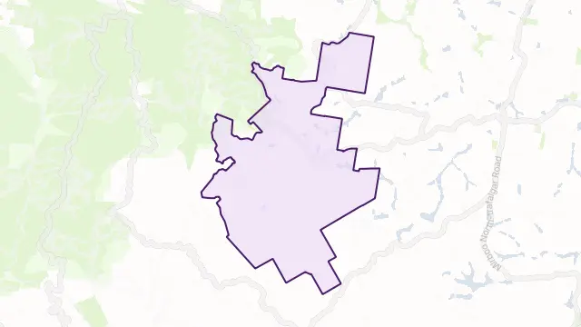 Childers Area Boundary Map