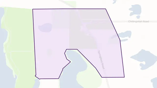 Chillingollah Area Boundary Map