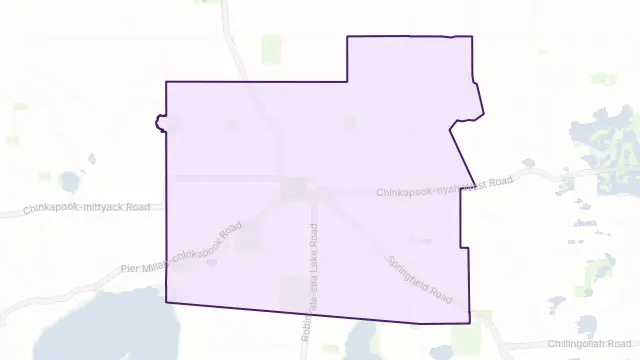 Chinkapook Area Boundary Map