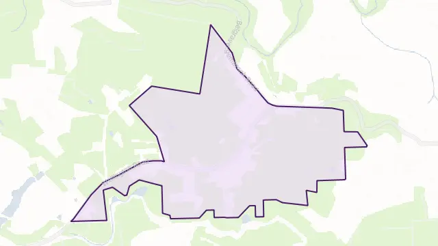Clematis Area Boundary Map