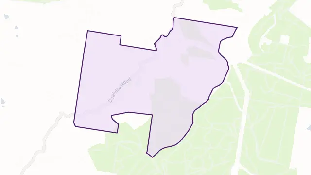 Coalville Area Boundary Map