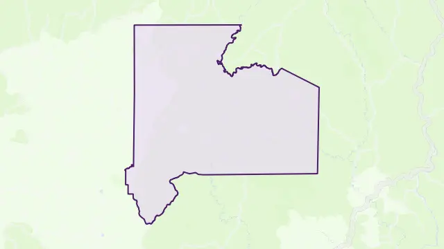 Cobberas Area Boundary Map