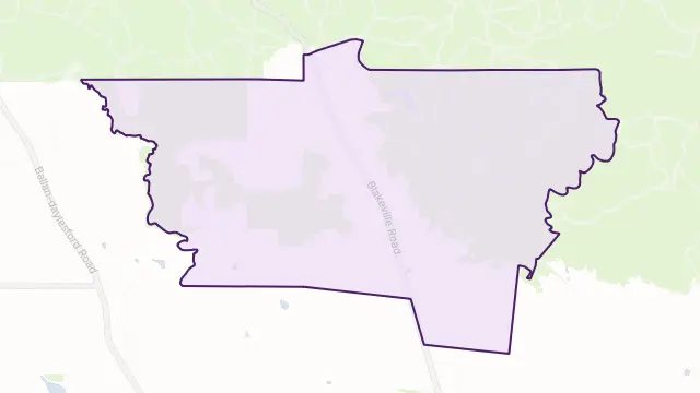 Colbrook Area Boundary Map