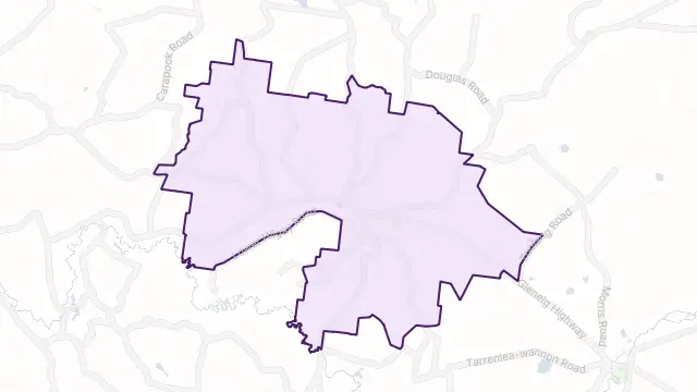Coleraine Area Boundary Map
