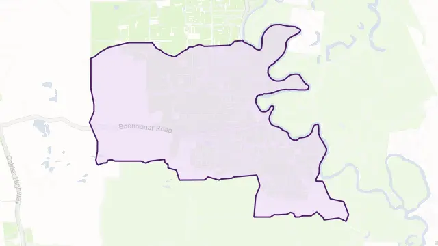 Colignan Area Boundary Map