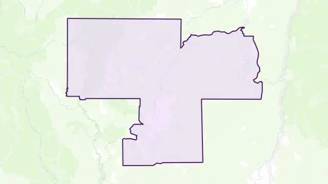 Combienbar Area Boundary Map